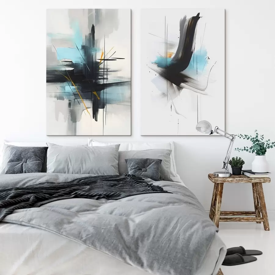 carta da parati Astrazione con imitazione di schizzi e pennellate nr. m01037