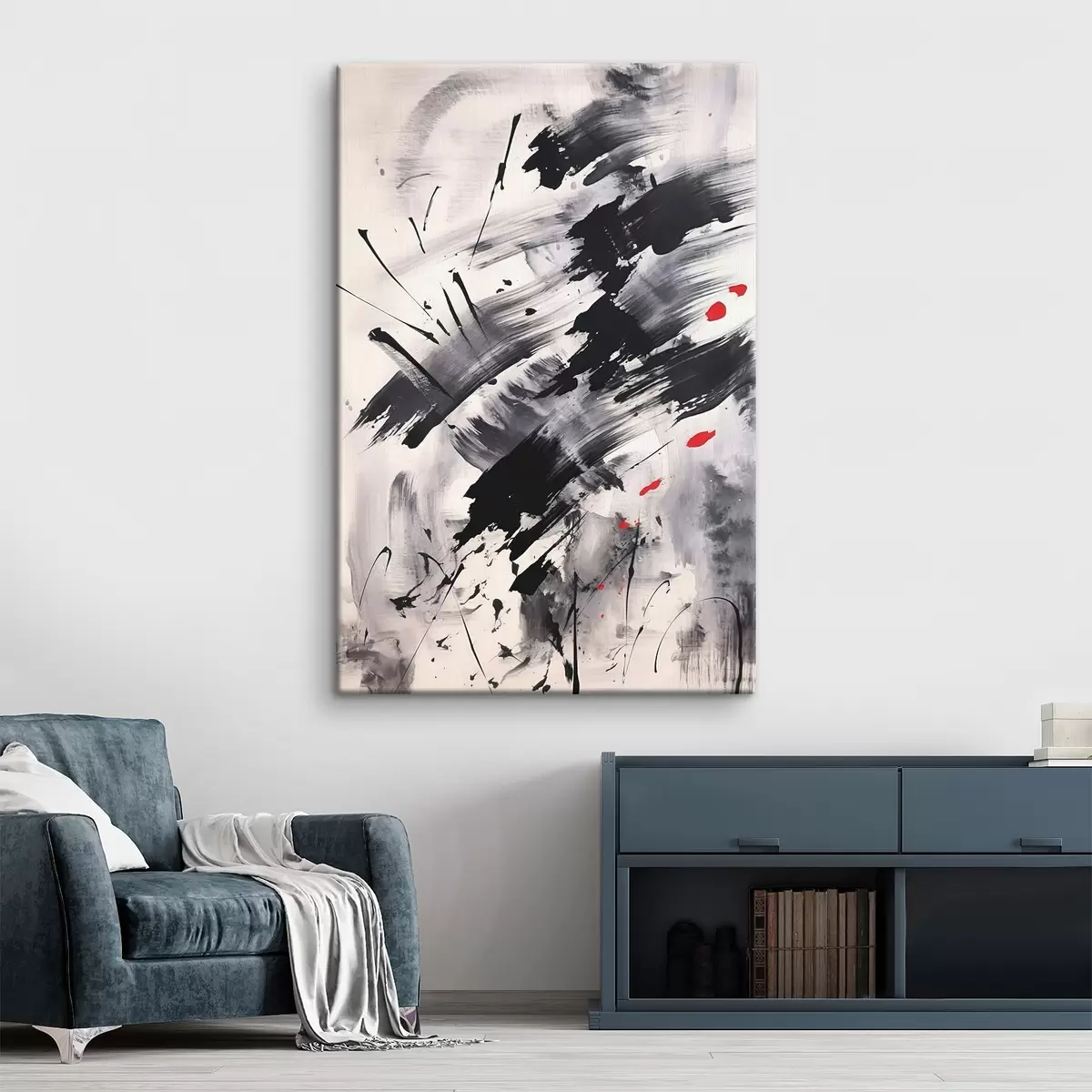 carta da parati Astrazione con imitazione di schizzi e pennellate nr. s46783