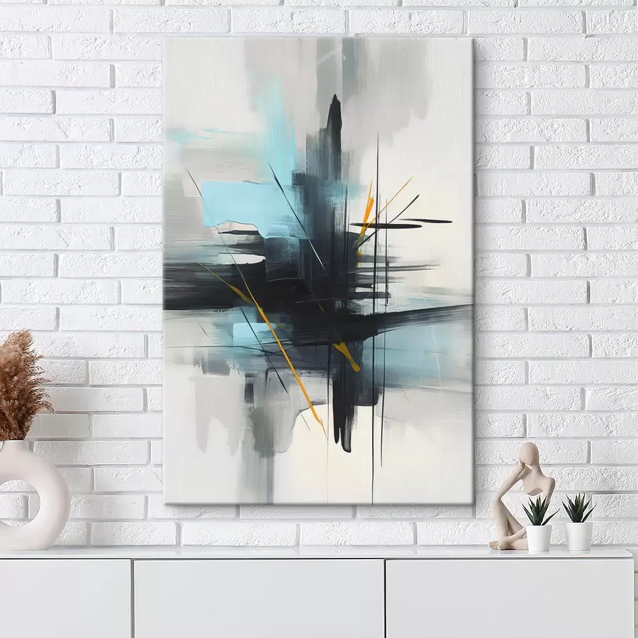 carta da parati Astrazione con imitazione di schizzi e pennellate nr. s46789