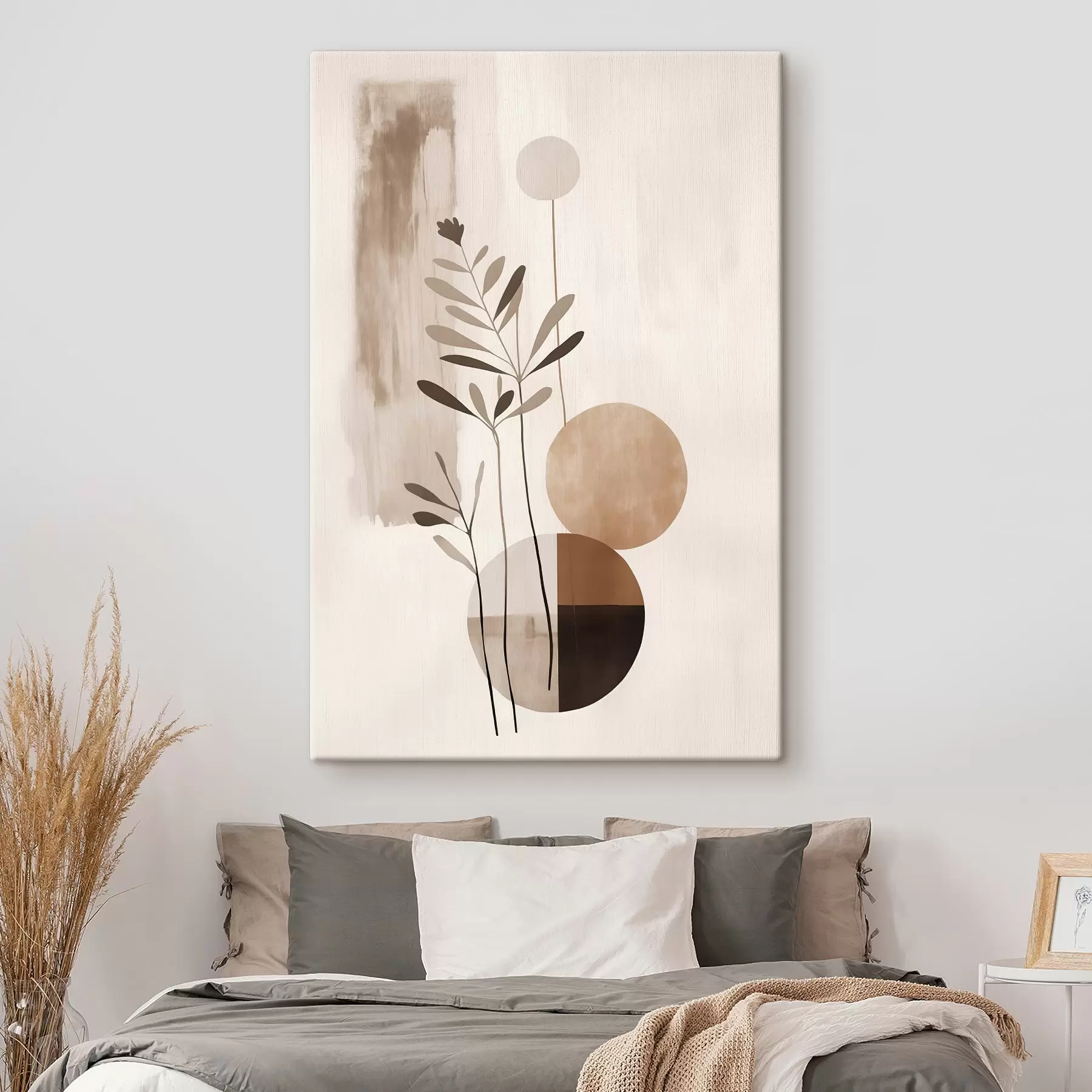 carta da parati Astrazione con una pianta nr. s46782