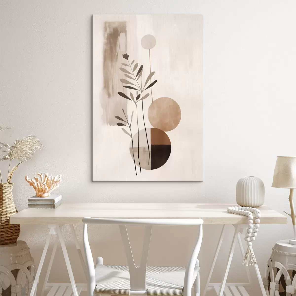 carta da parati Astrazione con una pianta nr. s46782