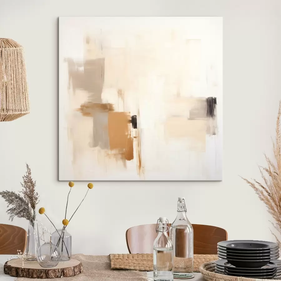 carta da parati Astrazione con forme sfocate in toni tranquilli nr. s46655