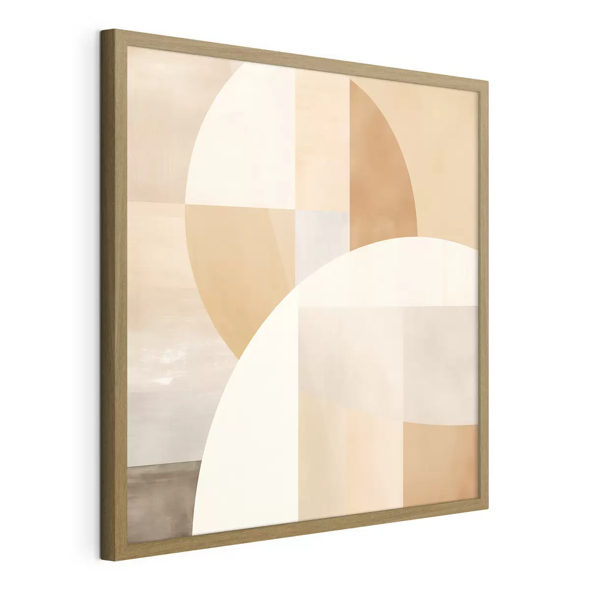 Poster Geometria artistica nei toni pastello f46650