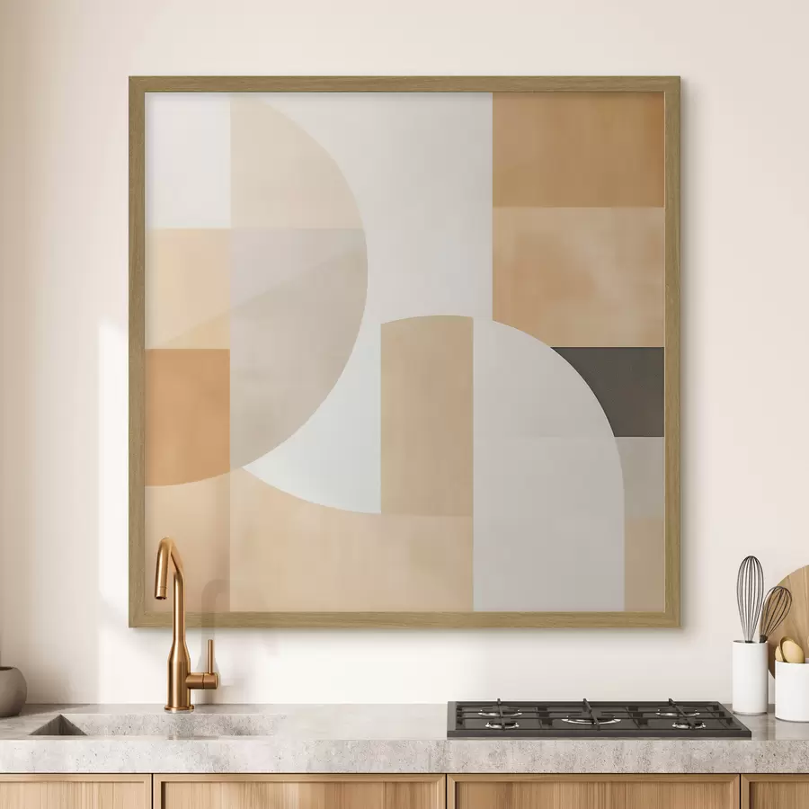 carta da parati Colline decorative in stile artistico nr. f46651