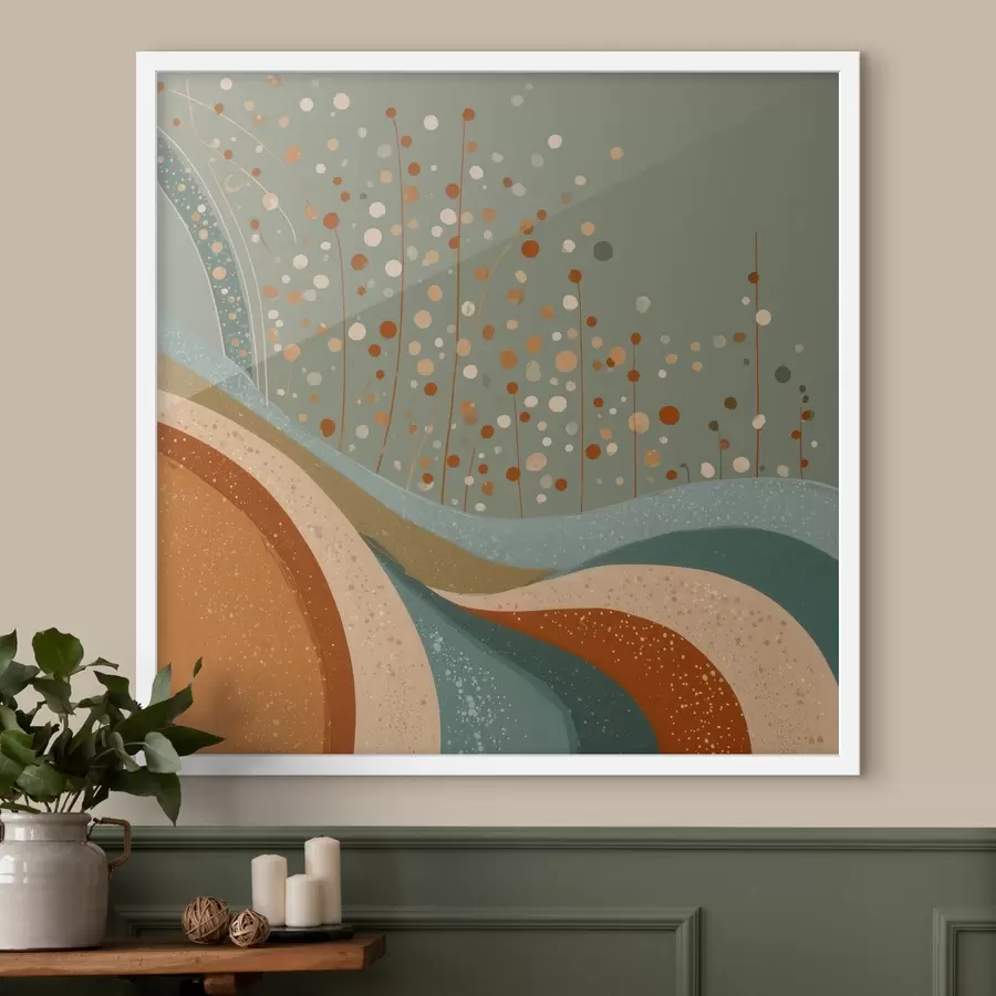 carta da parati Composizione con piccoli elementi decorativi nr. f46653