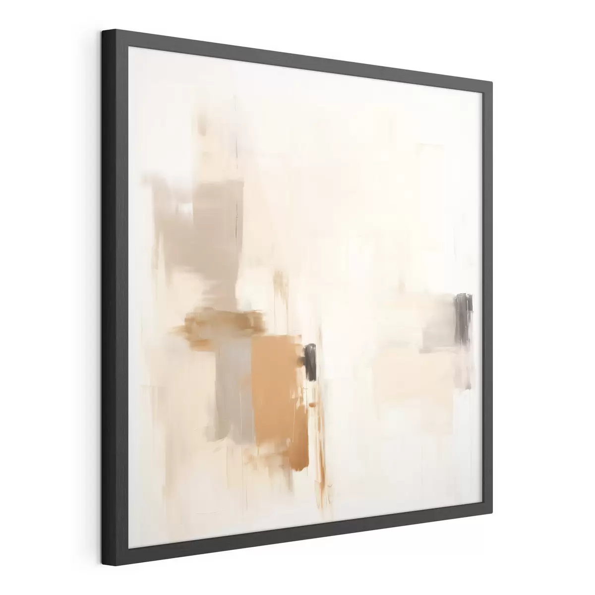 Poster Astrazione con forme sfocate in toni tranquilli f46655