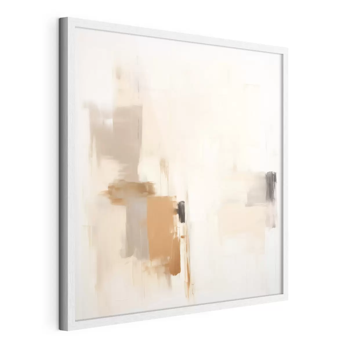 Poster Astrazione con forme sfocate in toni tranquilli f46655