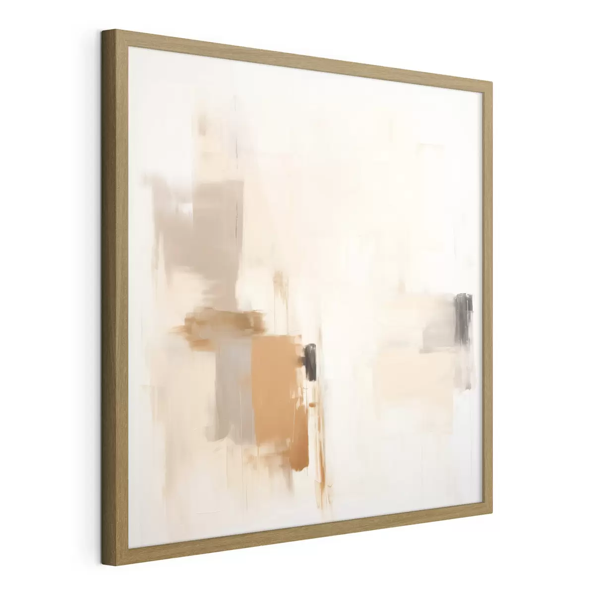 Poster Astrazione con forme sfocate in toni tranquilli f46655