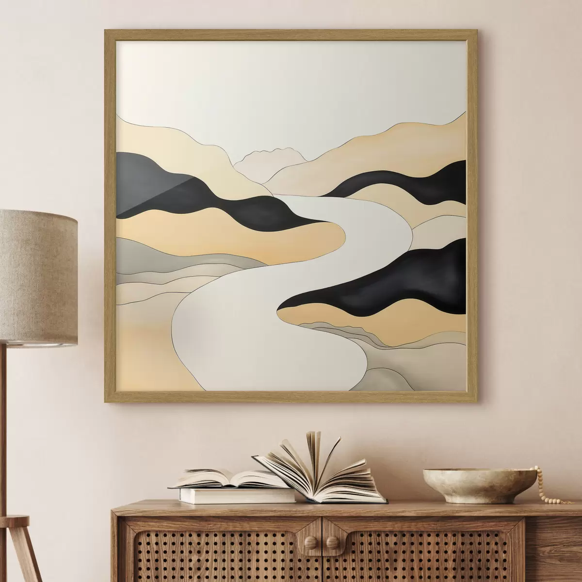 Poster Contrasto caldo f46663