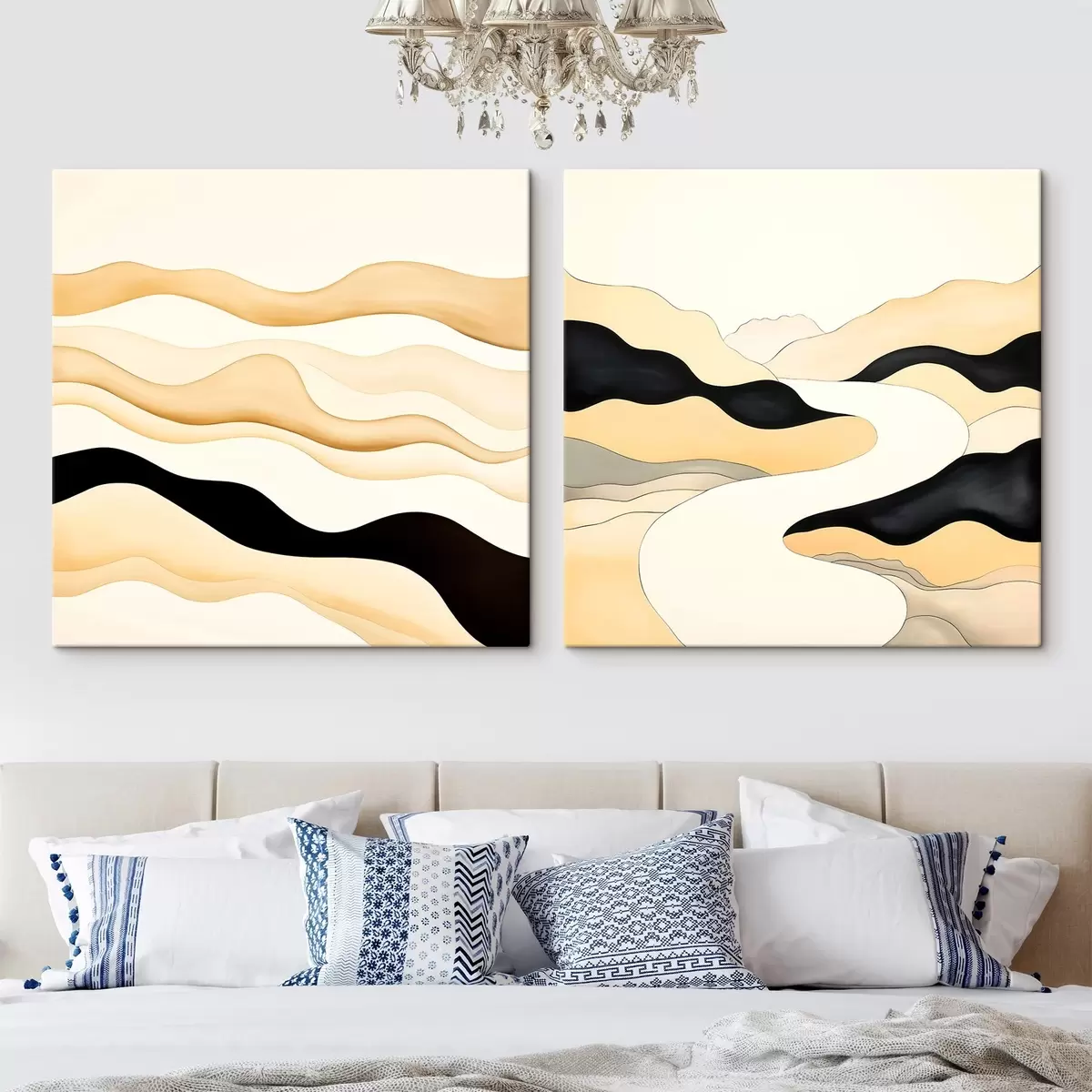 carta da parati Forme astratte ispirate ai ritmi naturali nr. m00992