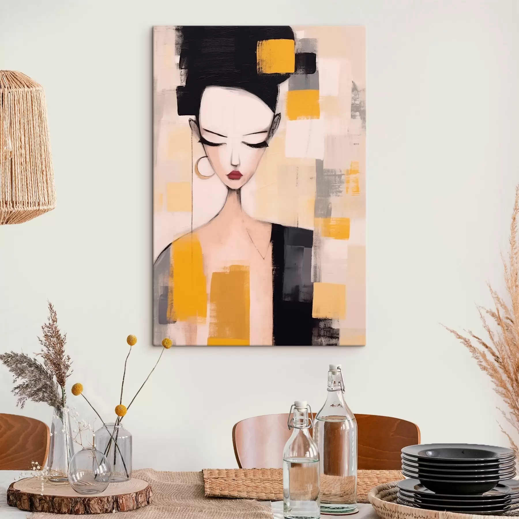 carta da parati Ritratto cubista nr. s46806