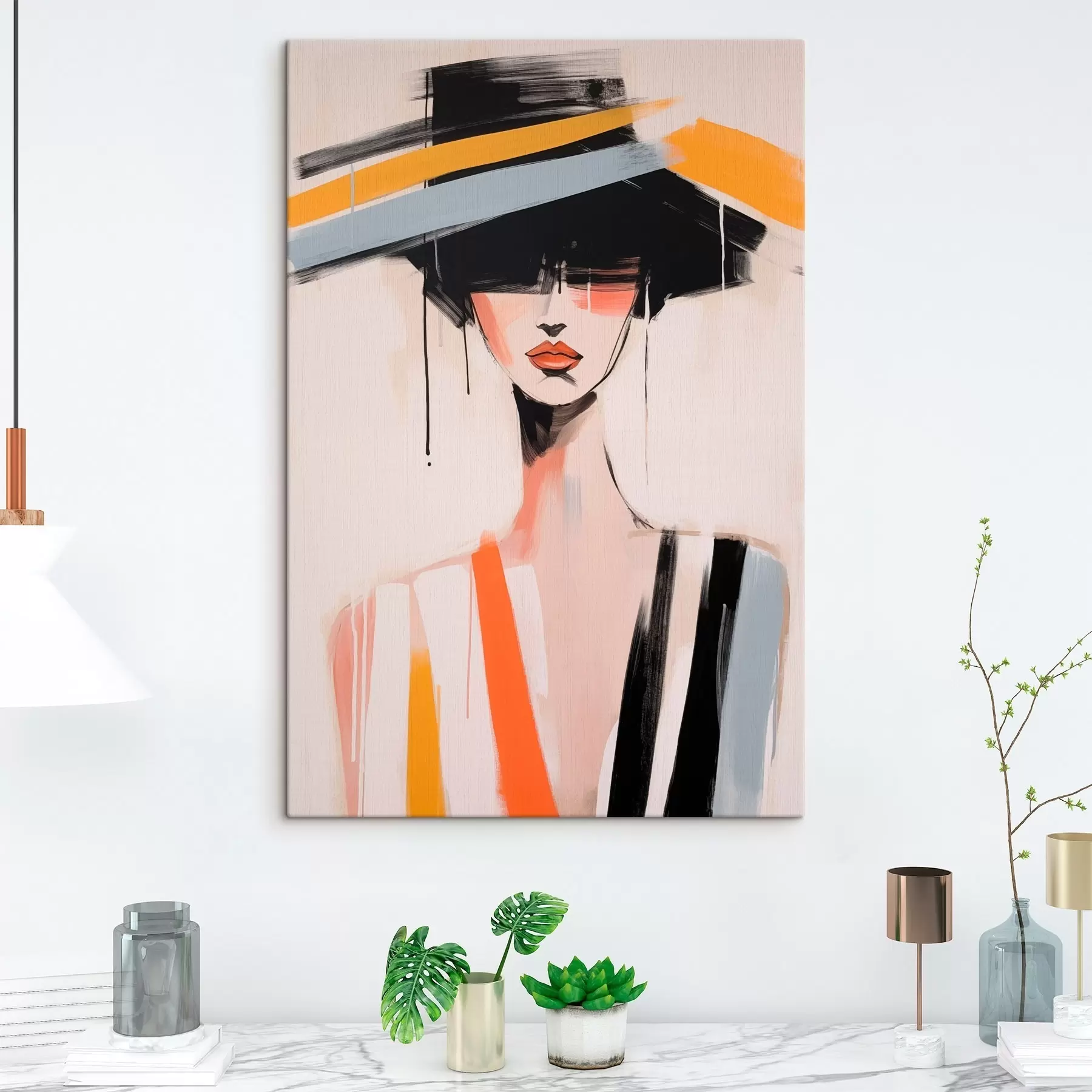 carta da parati Ritratto cubista nr. s46809