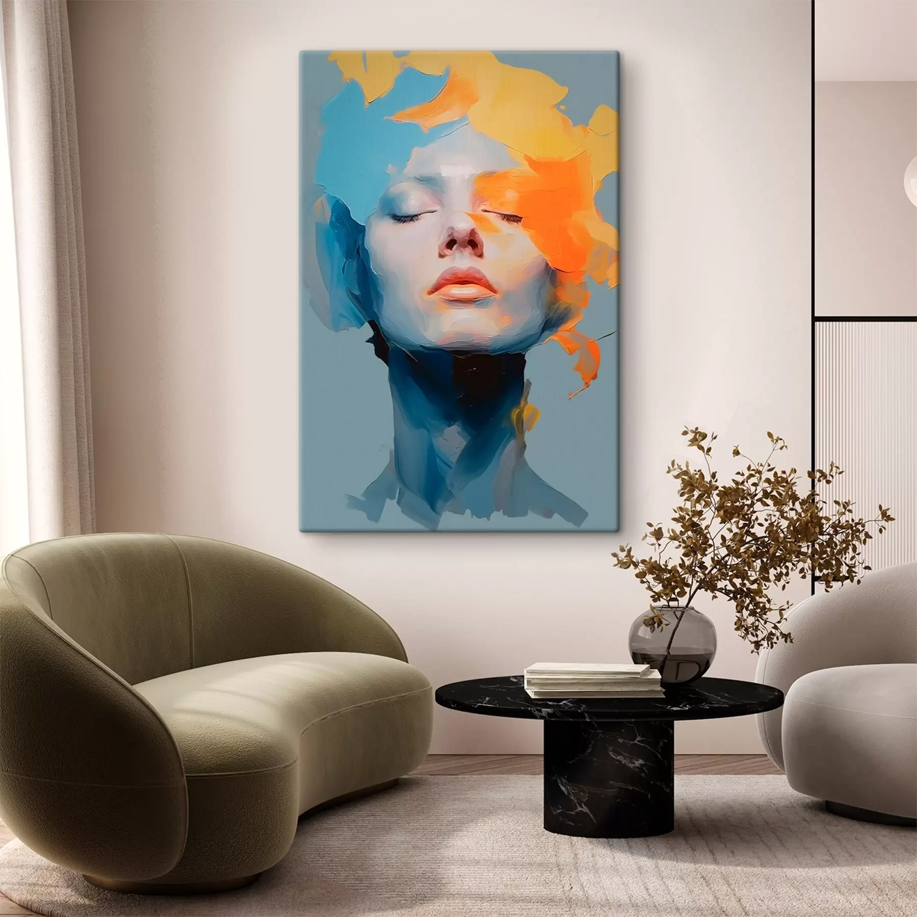 carta da parati Ragazza in vernice nr. s46810