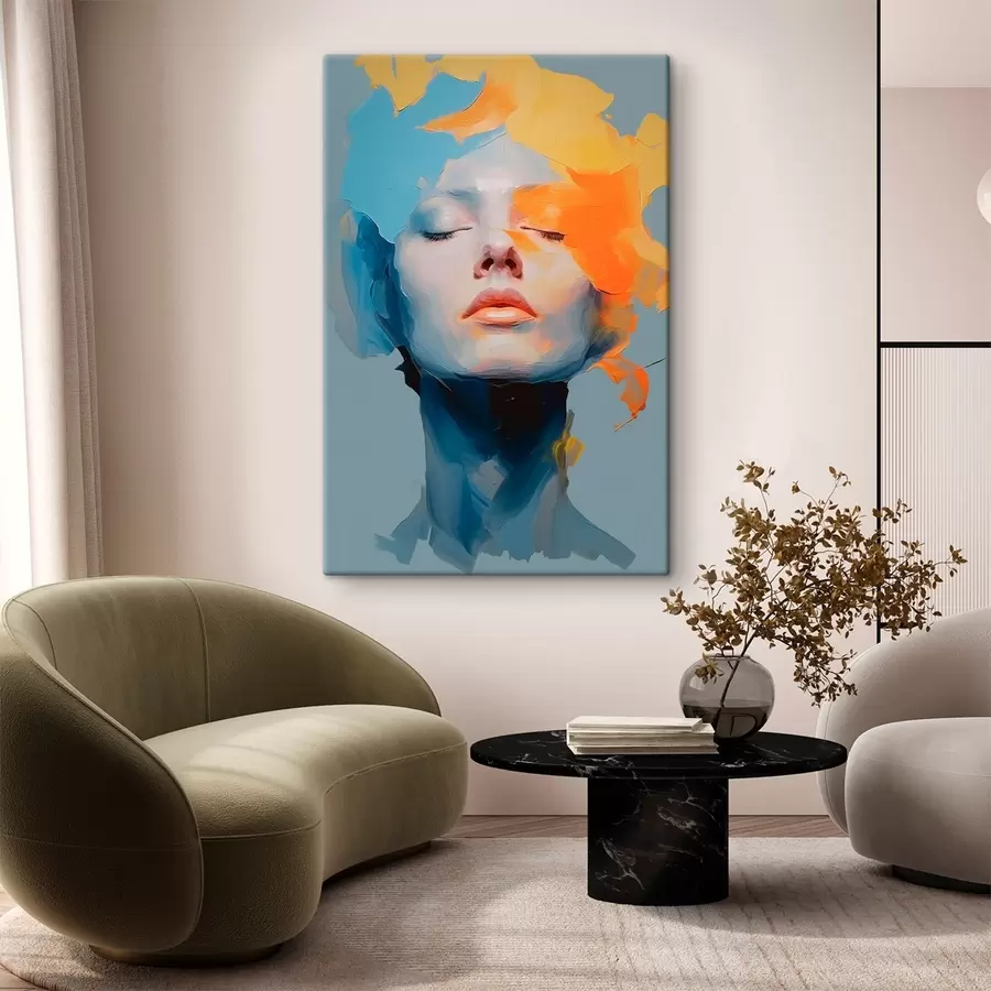 carta da parati Ragazza in vernice nr. s46810