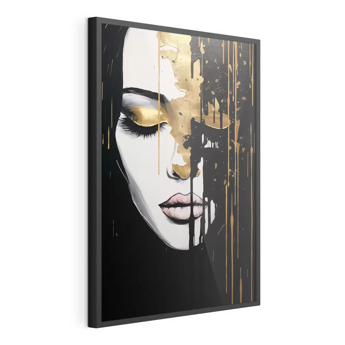 Poster Ritratto astratto di una ragazza f46803