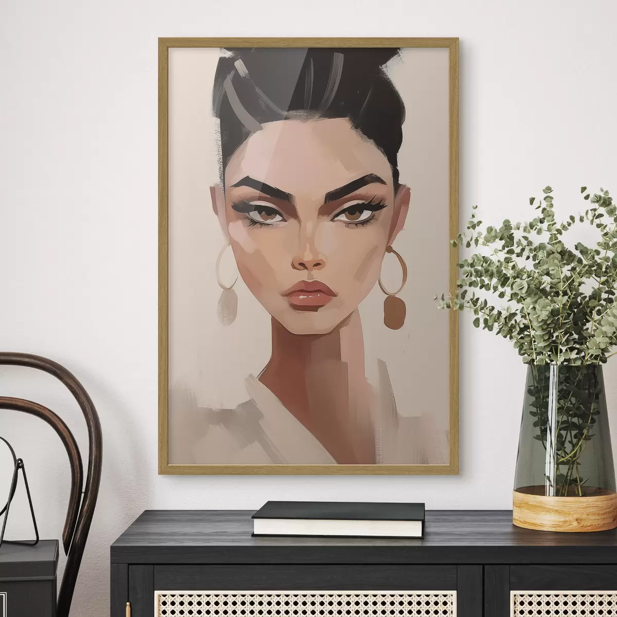 Poster Ritratto di una ragazza f46805