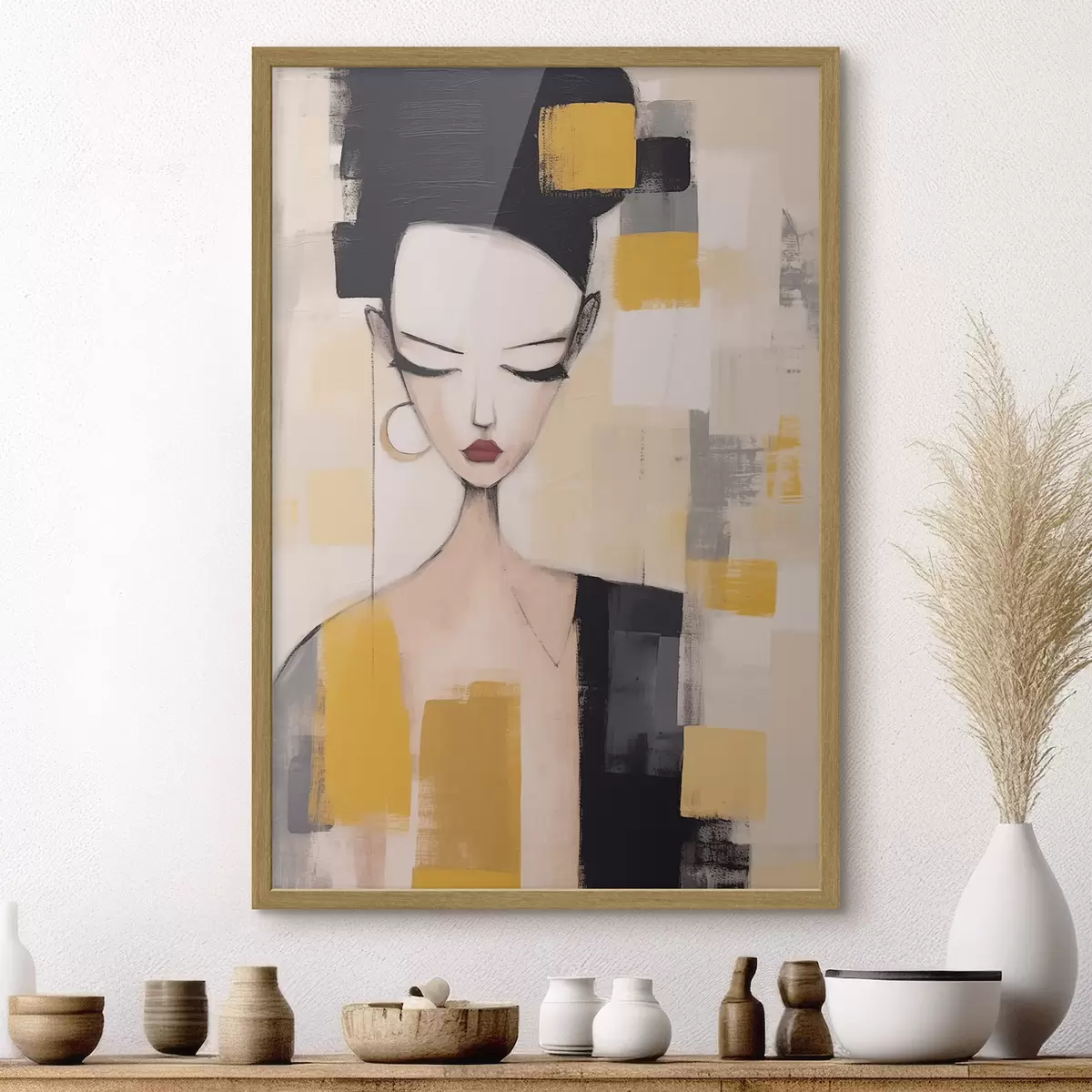 Poster Ritratto cubista f46806