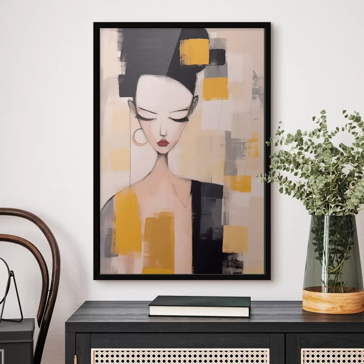 Poster Ritratto cubista f46806