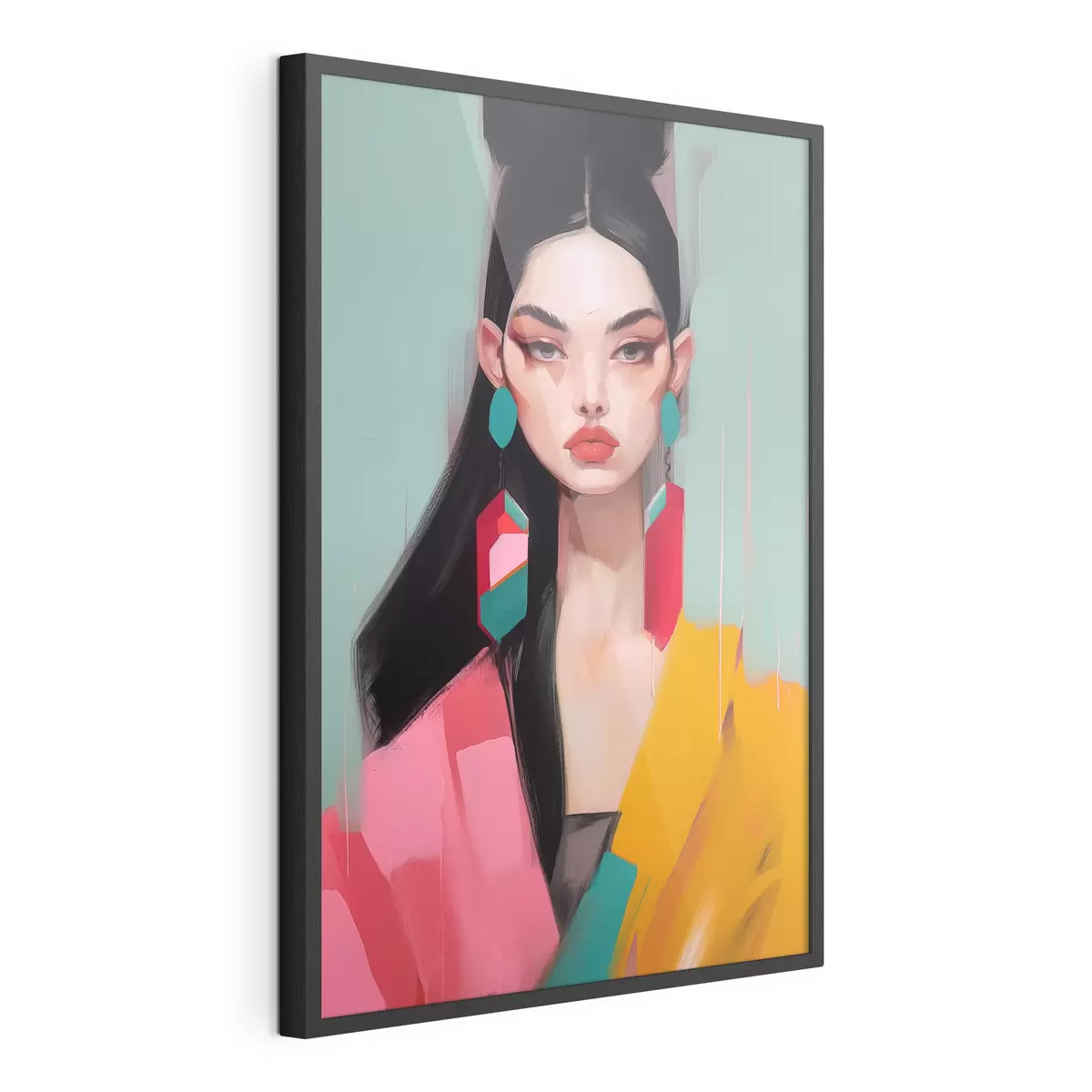 Poster Ritratto di moda astratto f46808