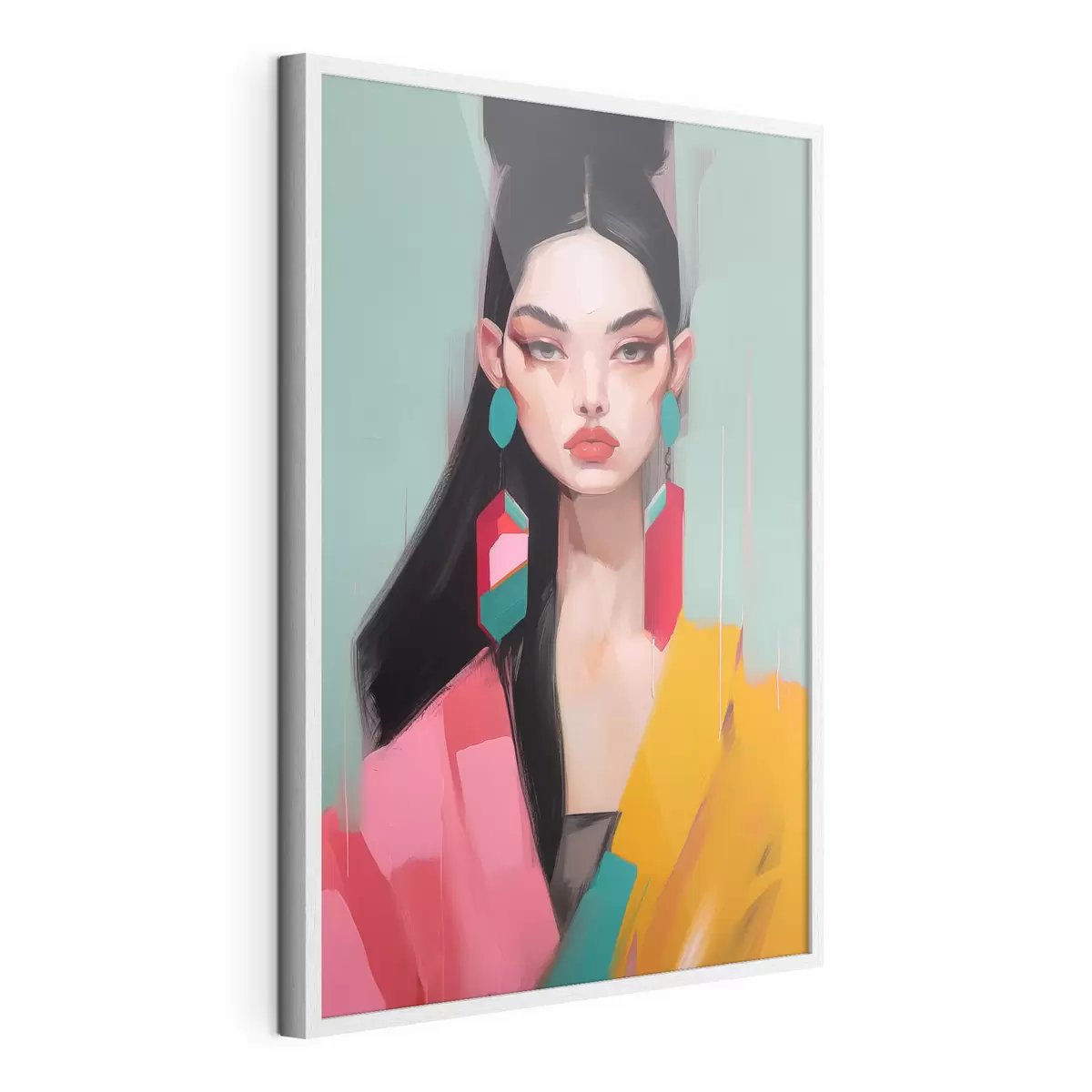 Poster Ritratto di moda astratto f46808