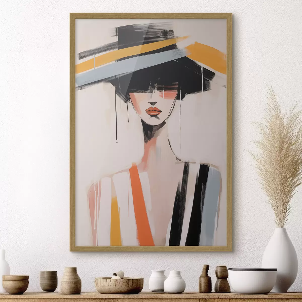 Poster Ritratto cubista f46809