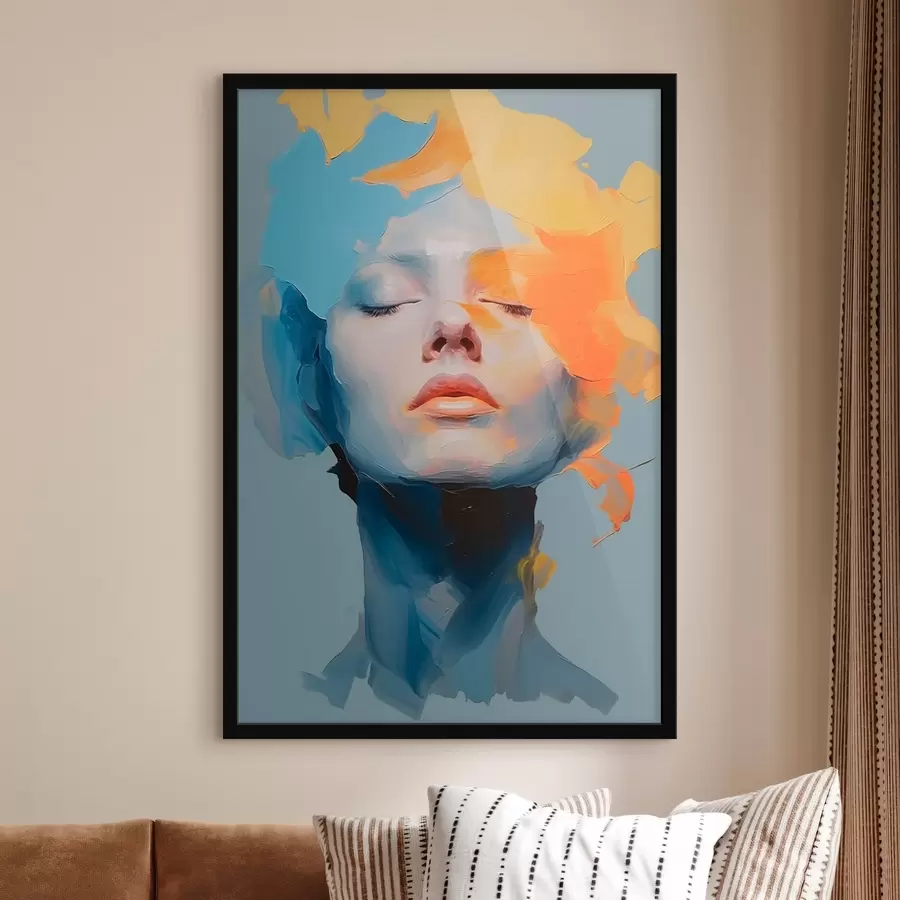 carta da parati Ragazza in vernice nr. f46810