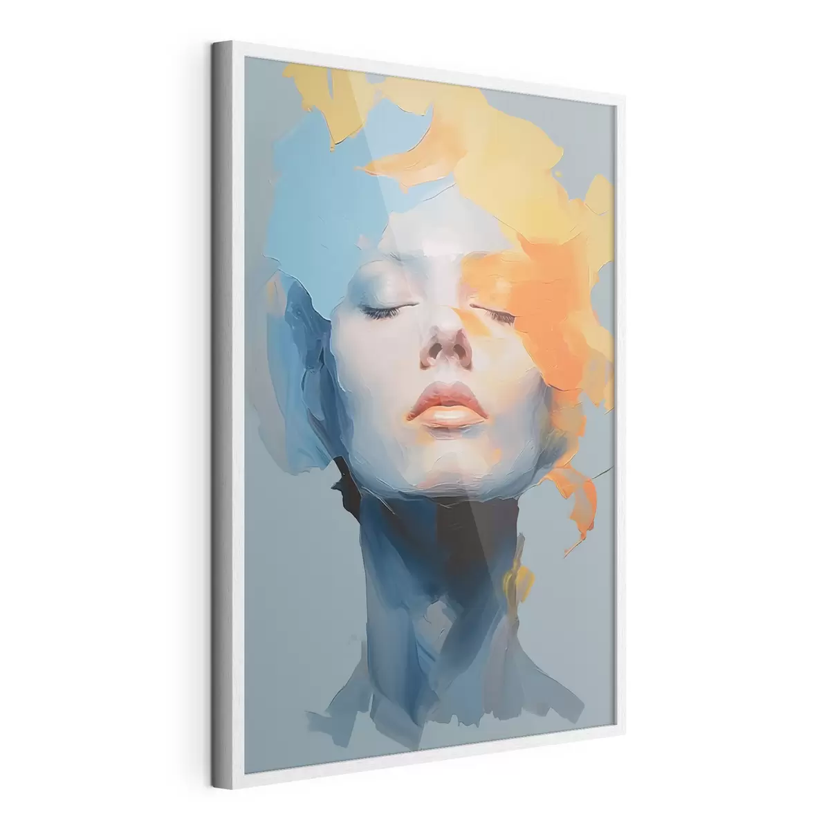 Poster Ragazza in vernice f46810