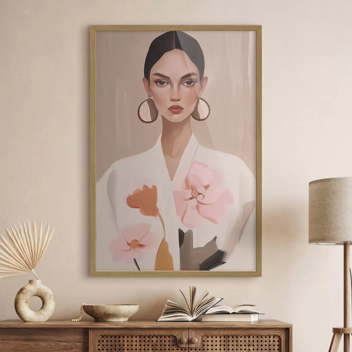 Poster Ritratto di ragazza f46815