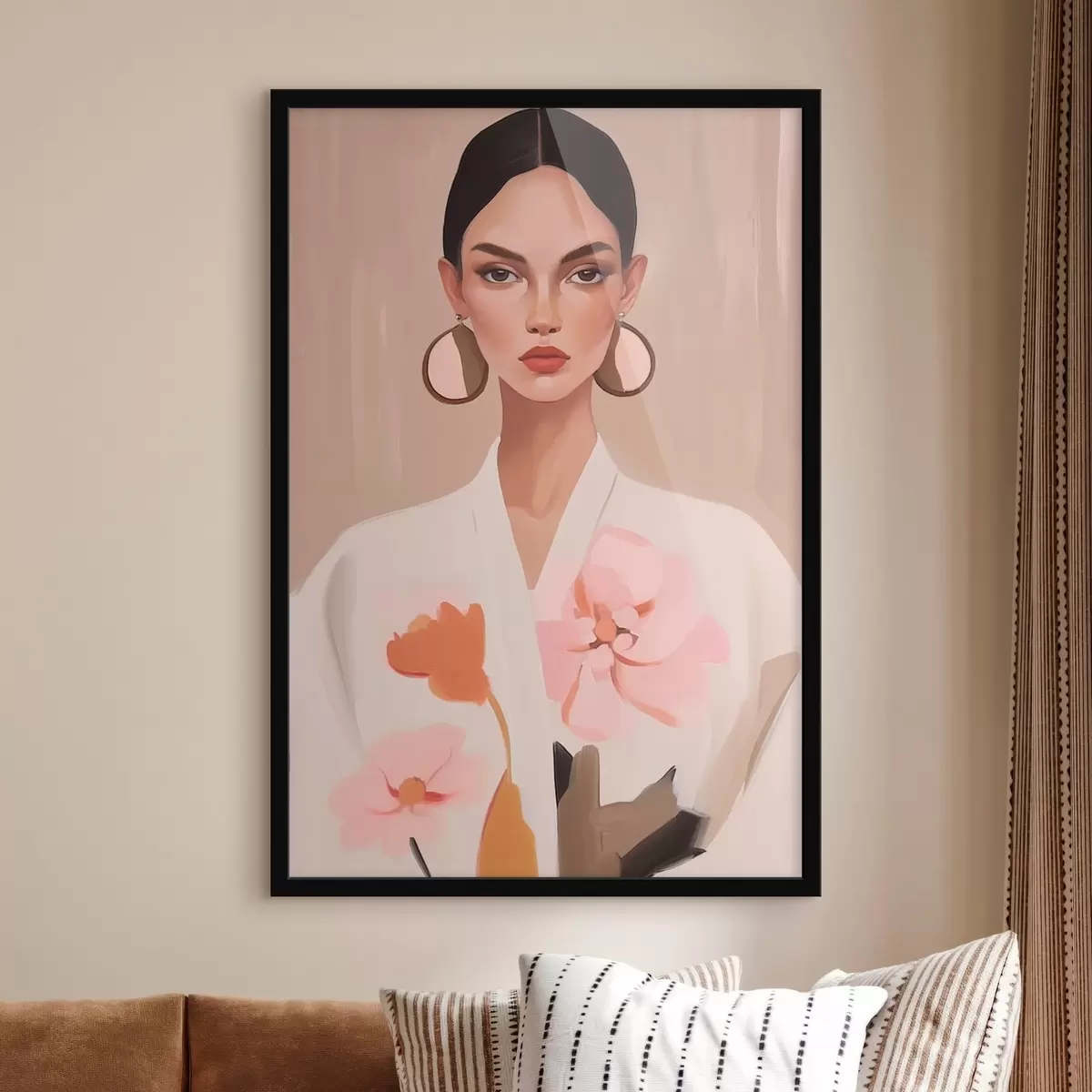 Poster Ritratto di ragazza f46815