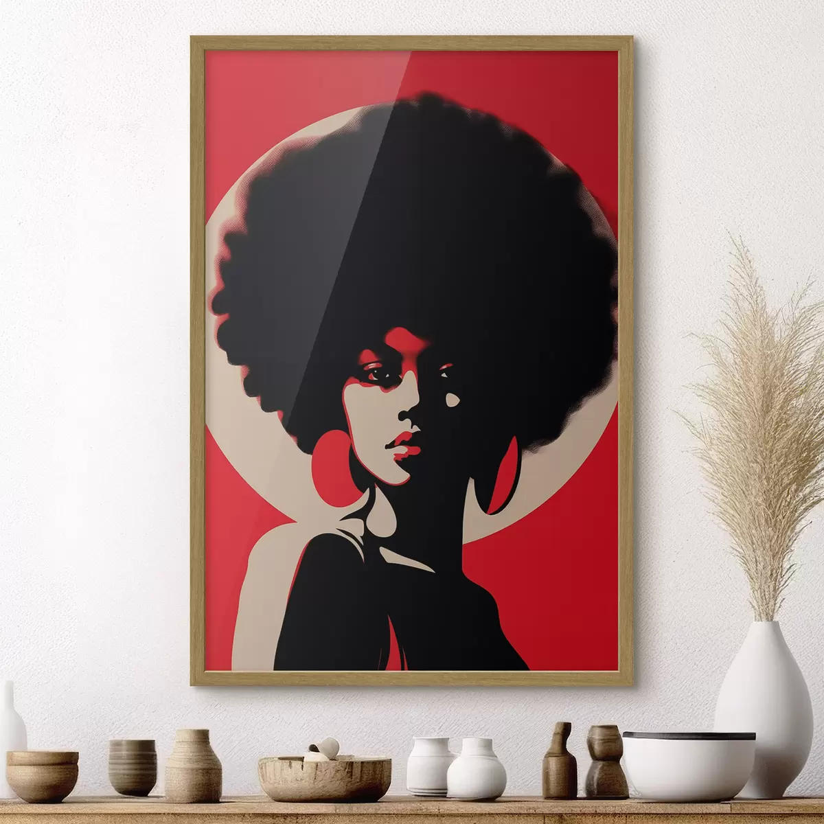 Poster Stile afro f46818
