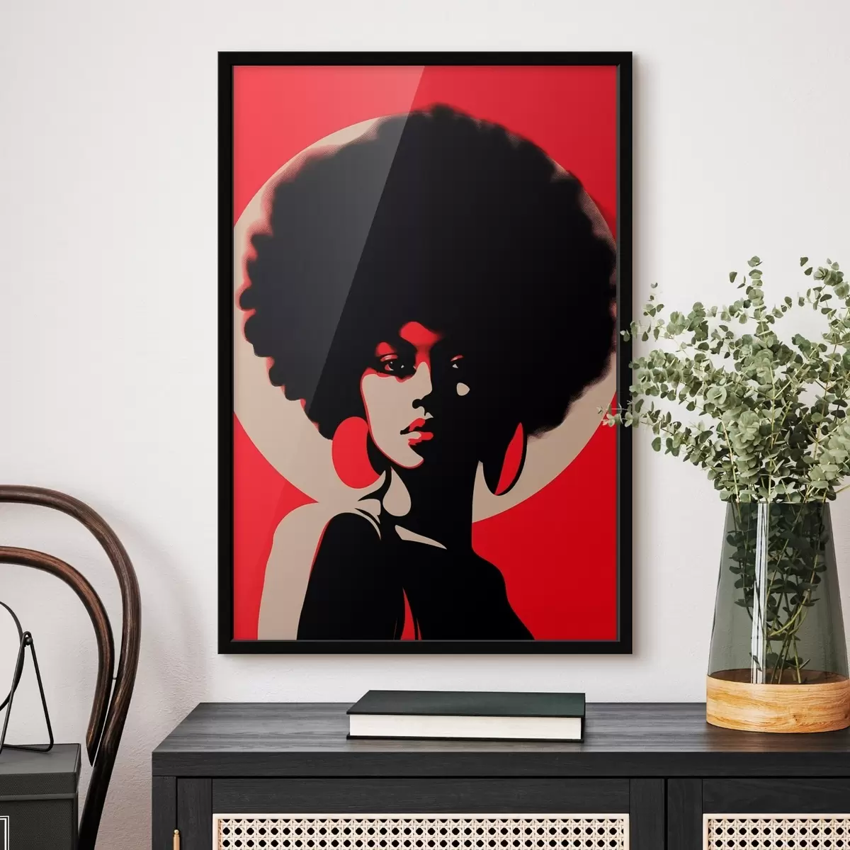 Poster Stile afro f46818