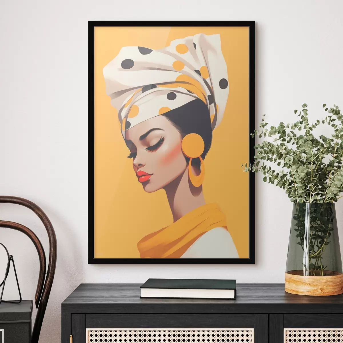 Poster Ritratto di ragazza f46820