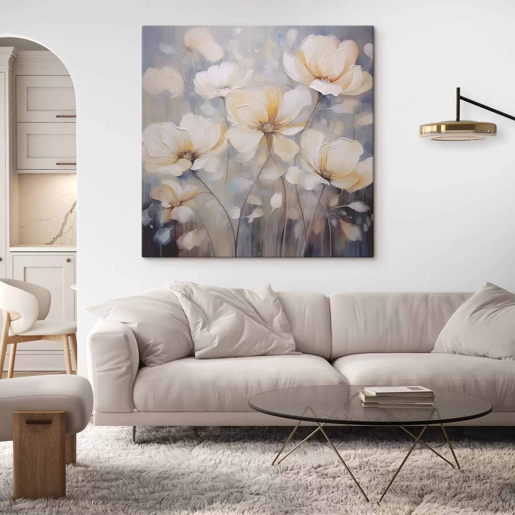 carta da parati Bouquet di fiori primitivi nr. s46832