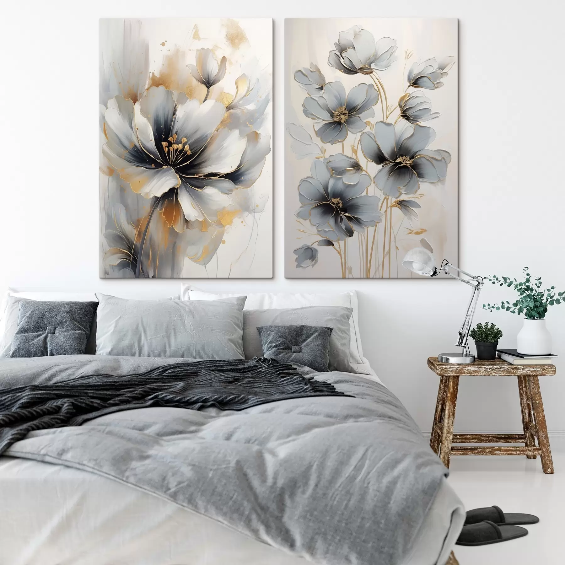 carta da parati Fiori astratti nr. m01043