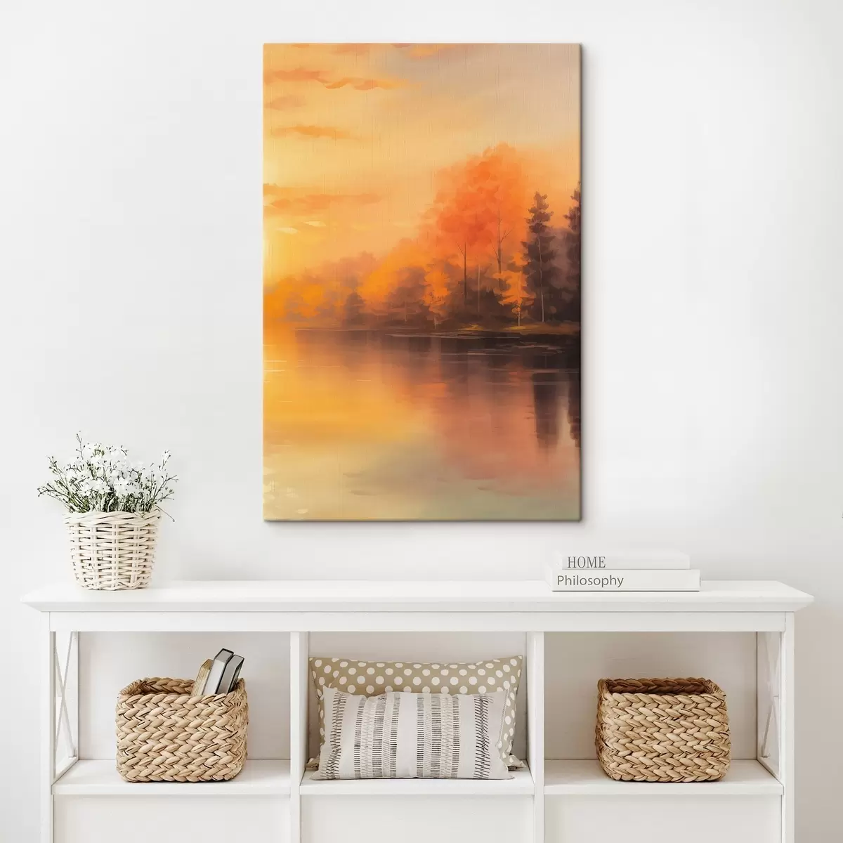 carta da parati Foresta vicino a uno stagno nr. s46772