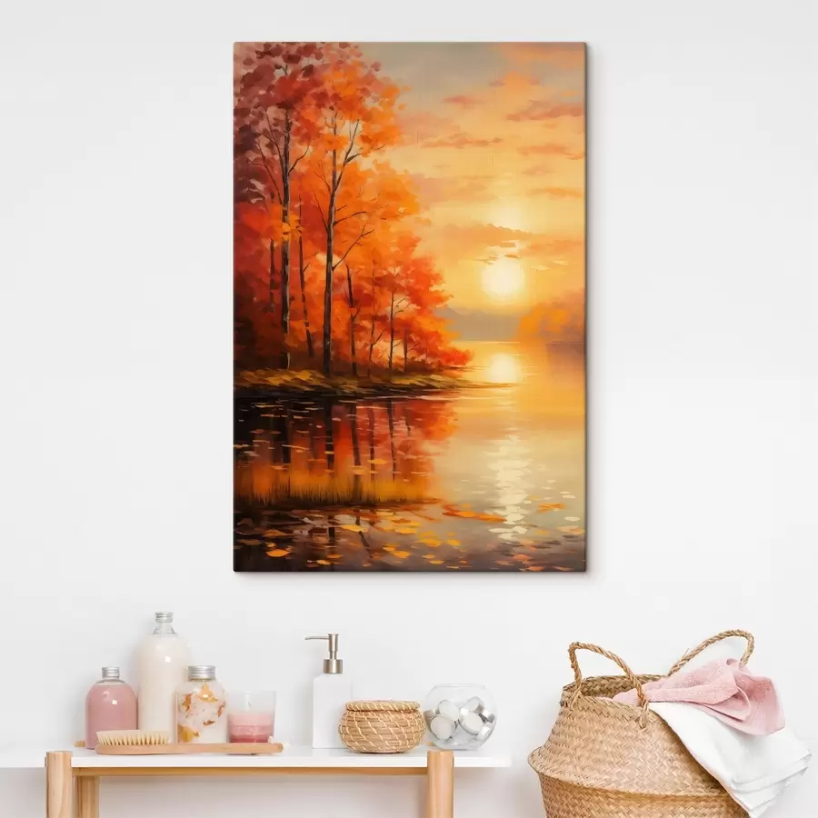 carta da parati Foresta autunnale nr. s46771