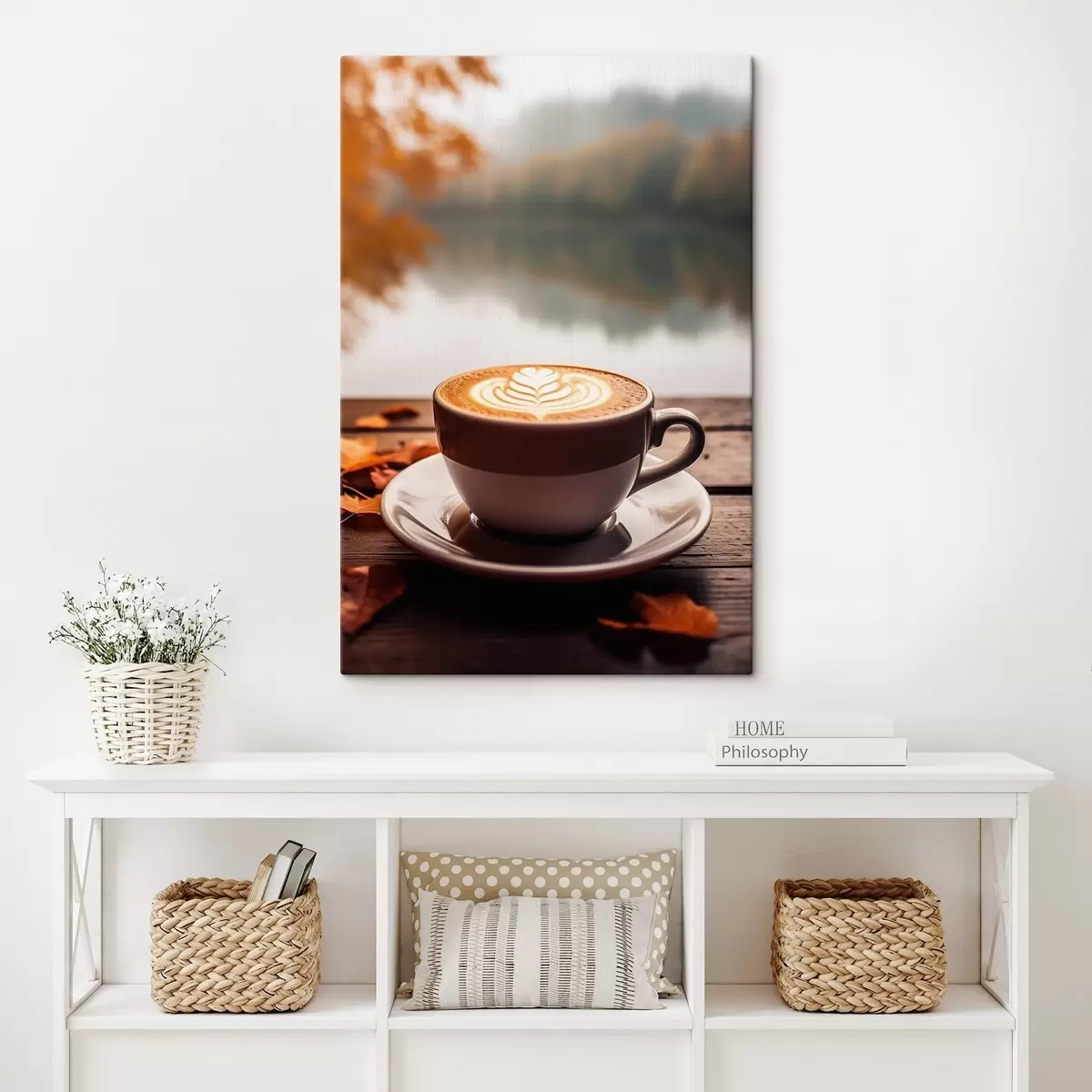 carta da parati Cappuccino profumato, caffè nr. s46775