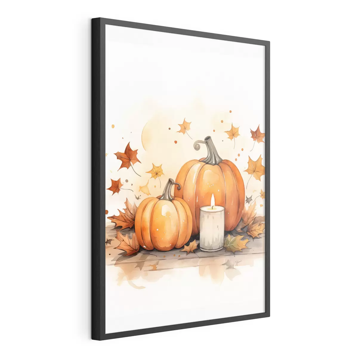 Poster Composizione autunnale, imitazione acquerello f46770