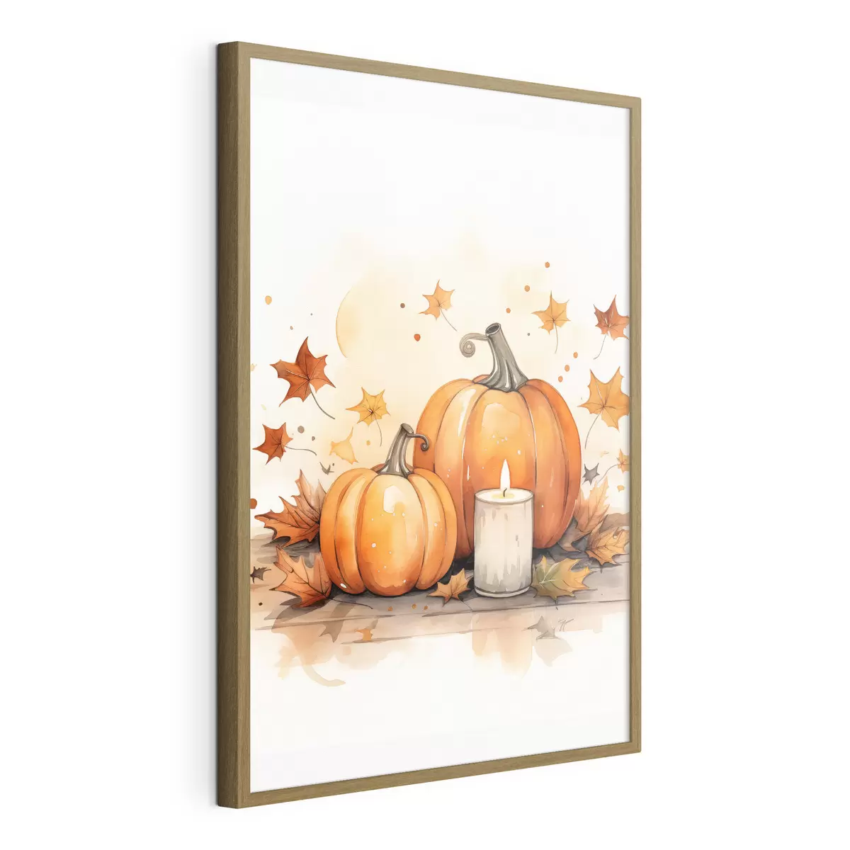 Poster Composizione autunnale, imitazione acquerello f46770