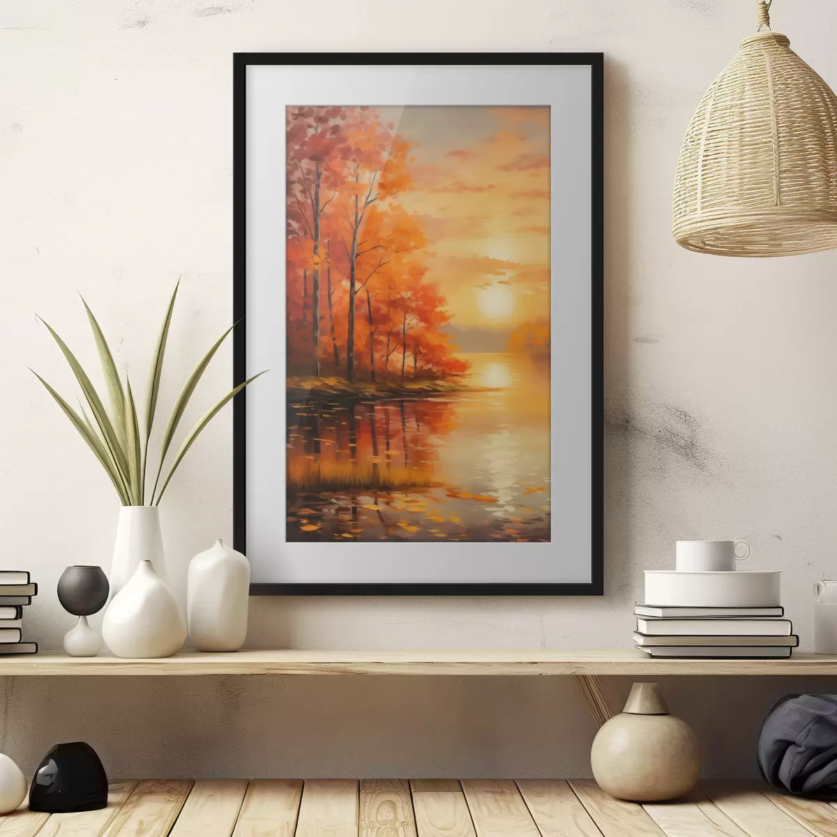 Poster Bosco e movimento f46771