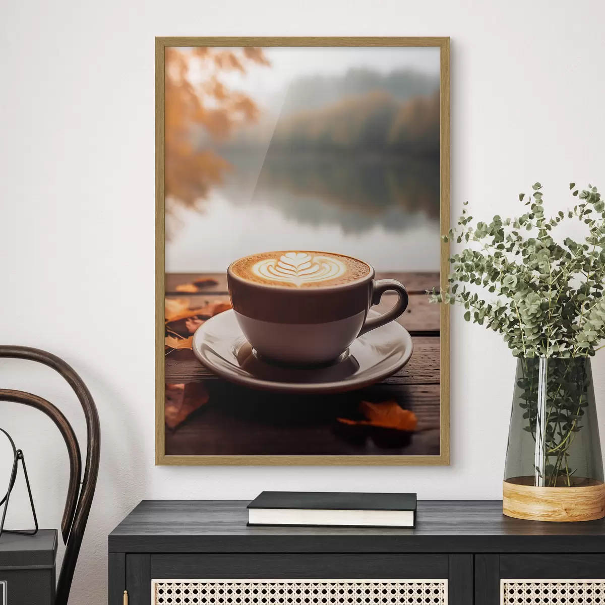 Poster Cappuccino profumato, caffè f46775
