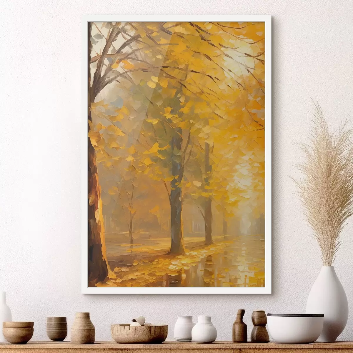 Poster Parco autunnale f46777