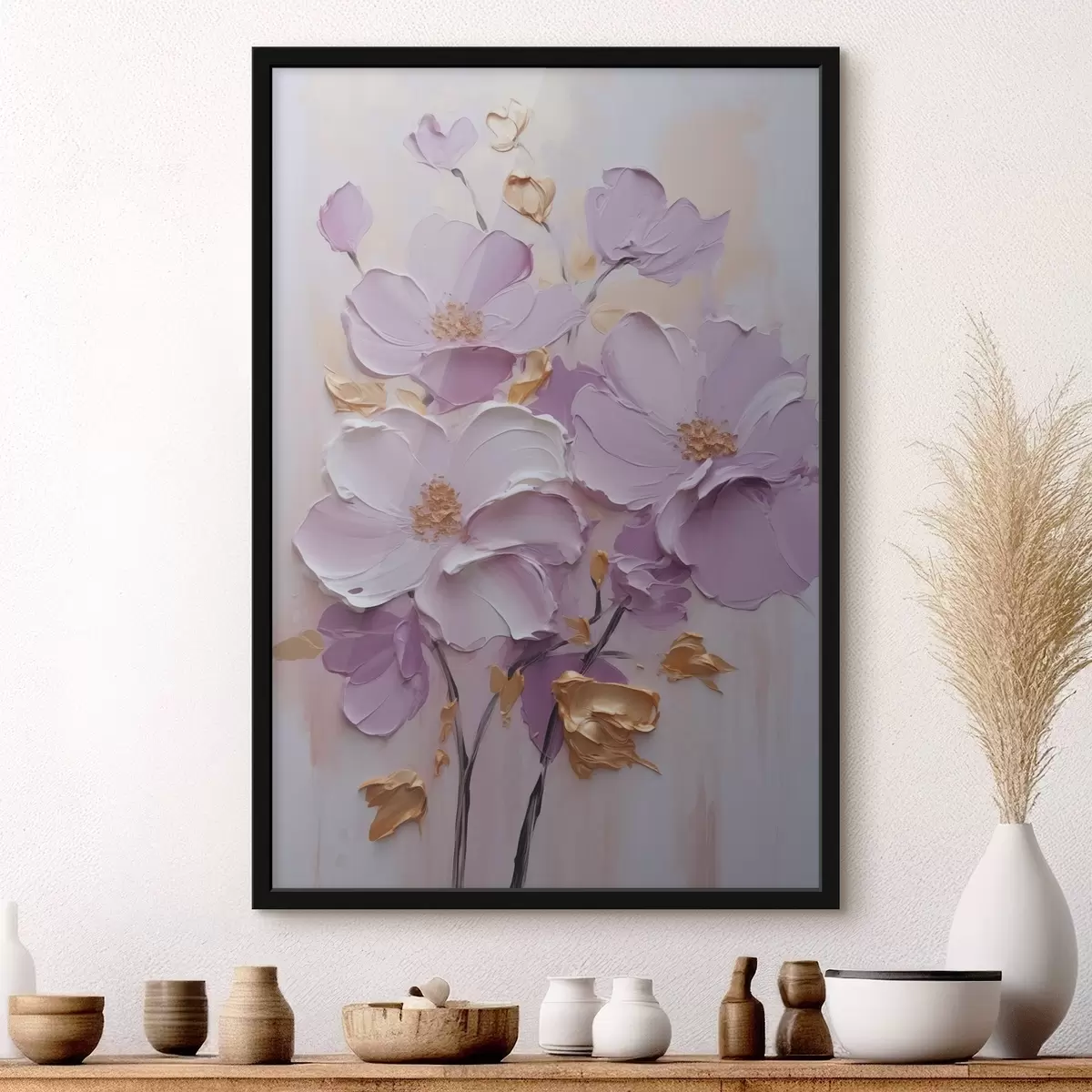 Poster Fiori astratti f46838