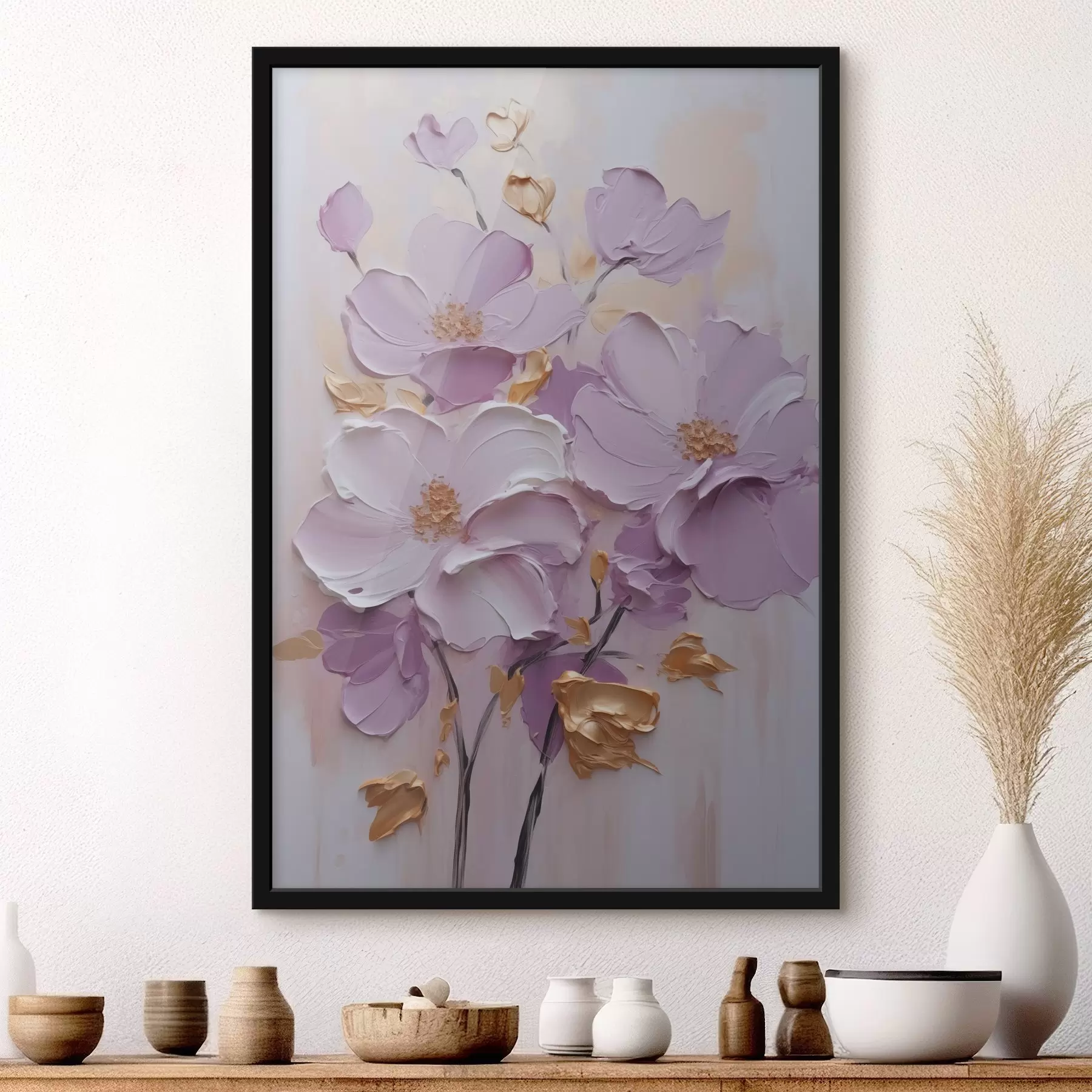 carta da parati Fiori astratti nr. f46838