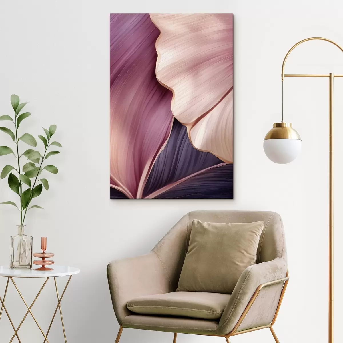 carta da parati Foglie astratte nr. s46872