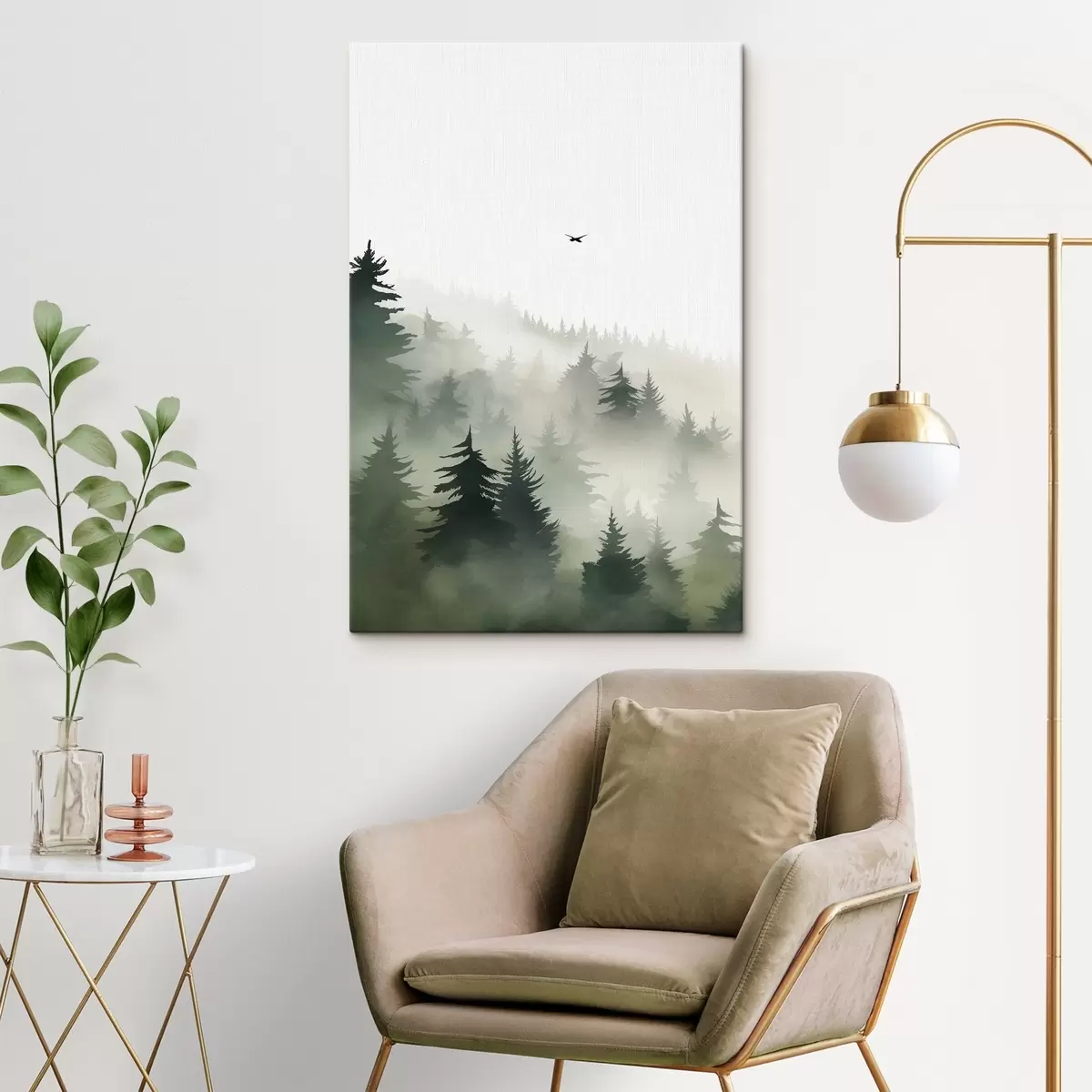 carta da parati Foresta nella nebbia nr. s46875