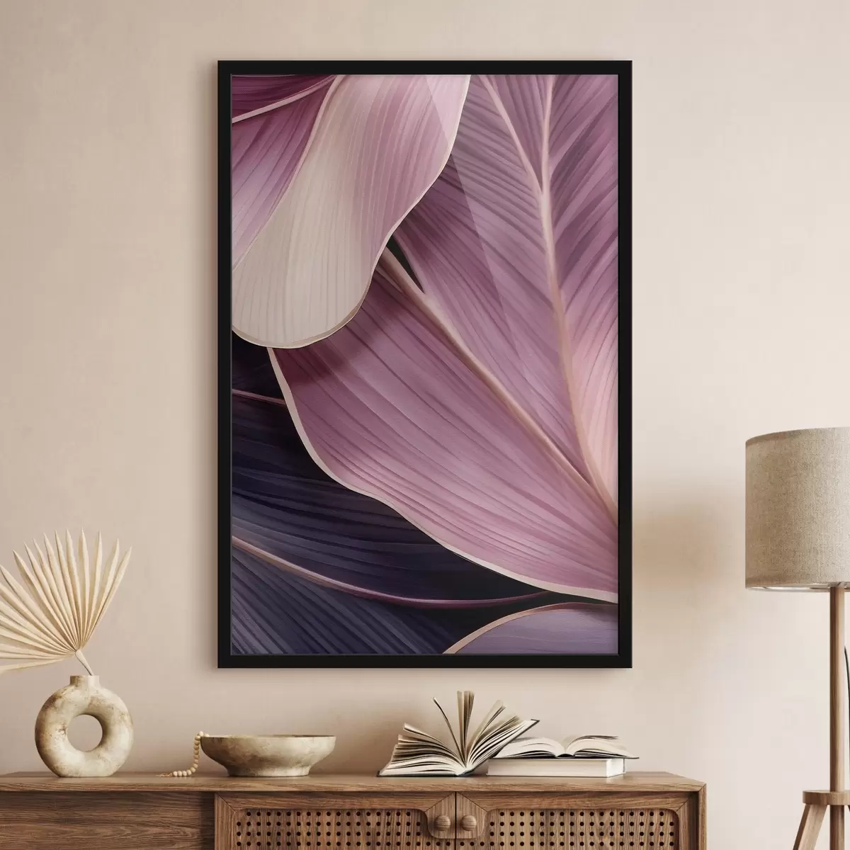 Poster Foglie astratte f46871