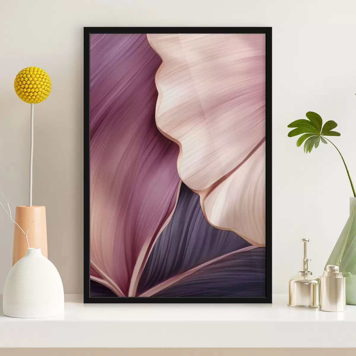 Poster Foglie astratte f46872