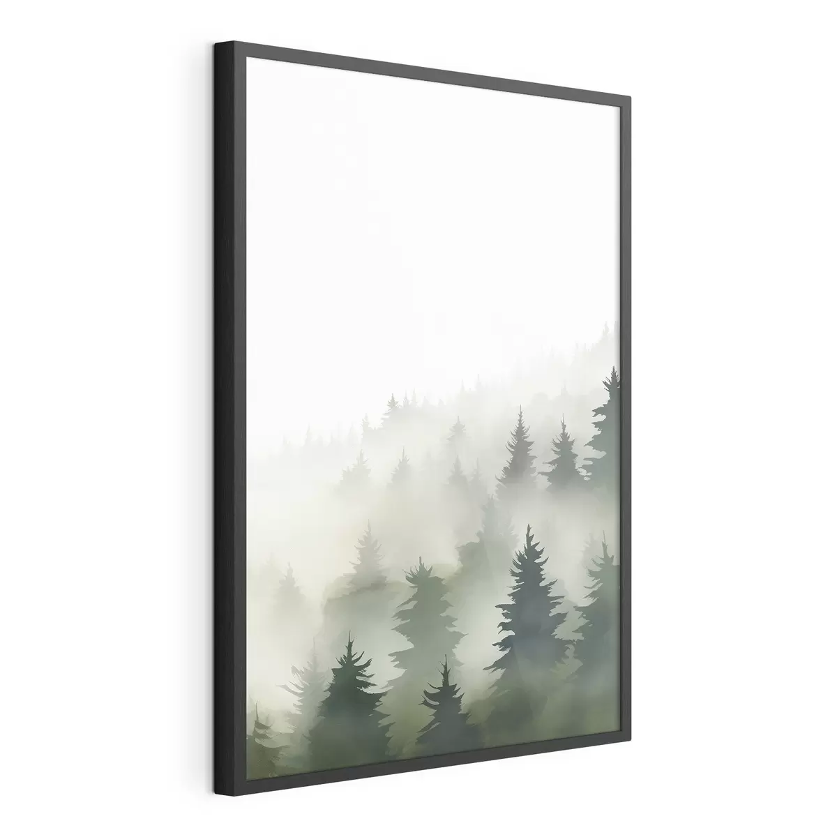 Poster Foresta nebbiosa f46876