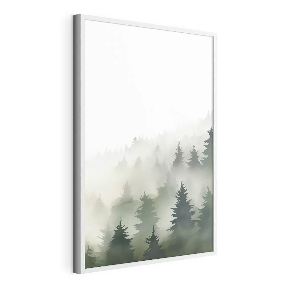 Poster Foresta nebbiosa f46876